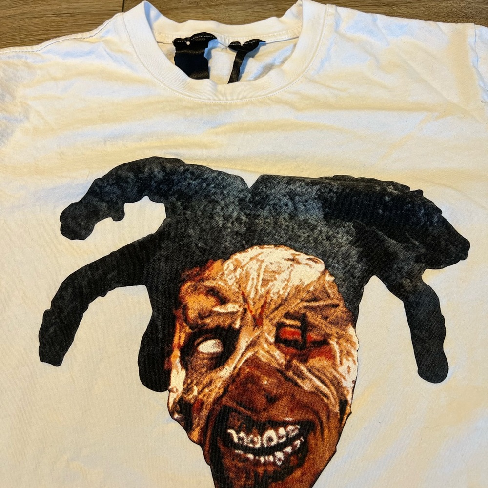VLONE x Kodak Black White Zombie Tee Men's Medium (2019) - Picture 4 of 9